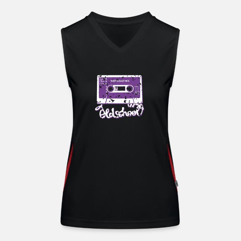 oldschool tape Women's Functional Contrast Tank Top