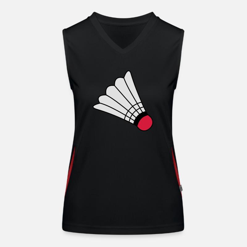 Badminton Débardeur respirant contrasté Femme