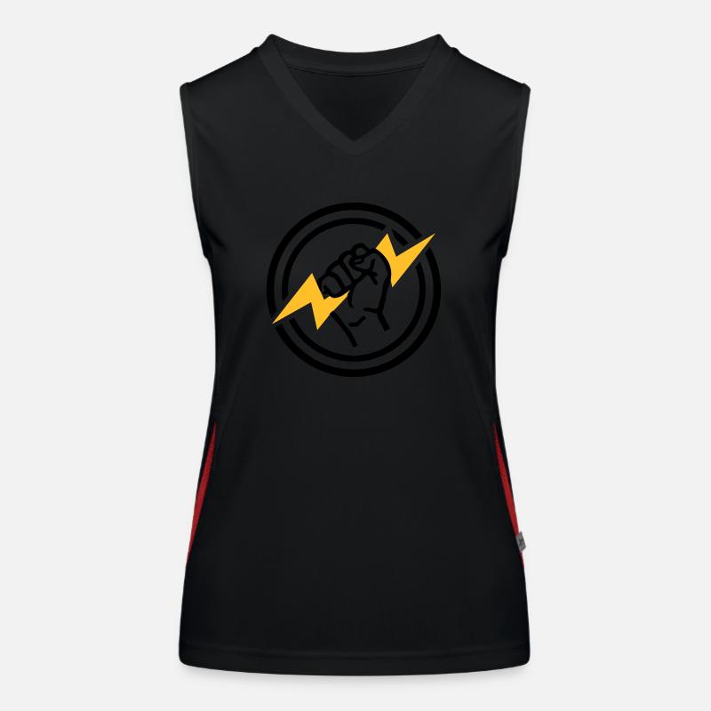 Blitz Funktionelles Kontrast-Tank Top für Frauen