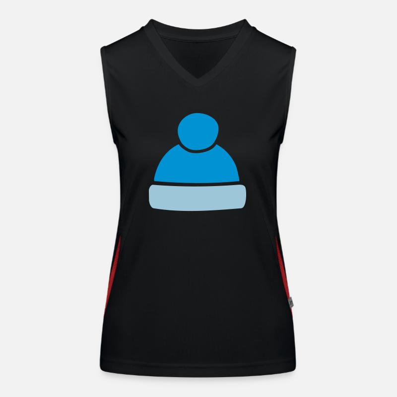 Bonnet Débardeur respirant contrasté Femme