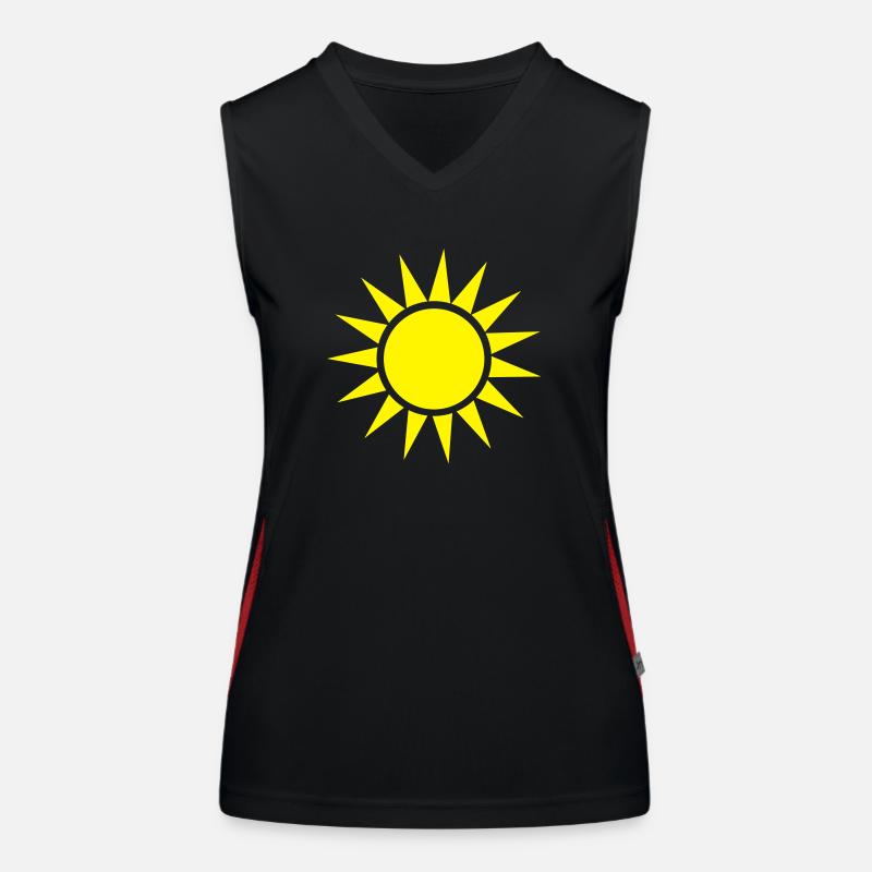 sonne Débardeur respirant contrasté Femme