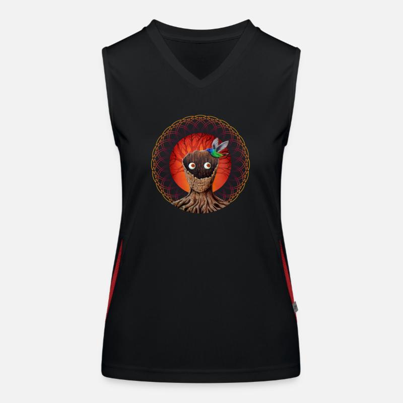 surrealism Women's Functional Contrast Tank Top