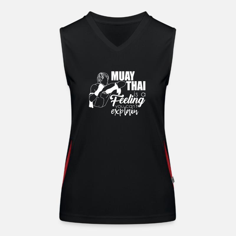 Muay Thai Women's Functional Contrast Tank Top
