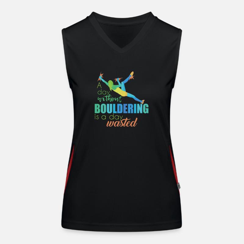 Bouldering Women's Functional Contrast Tank Top