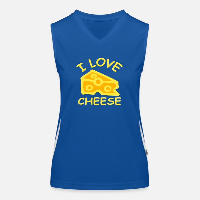 Fromage Débardeur respirant contrasté Femme