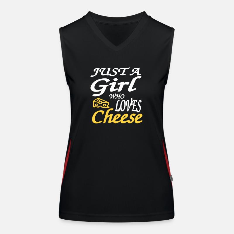 Fromage Débardeur respirant contrasté Femme