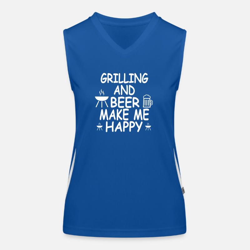 Griller Débardeur respirant contrasté Femme