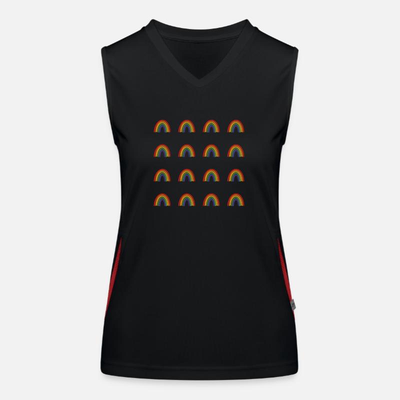 Pride Organic Rainbow Women's Functional Contrast Tank Top