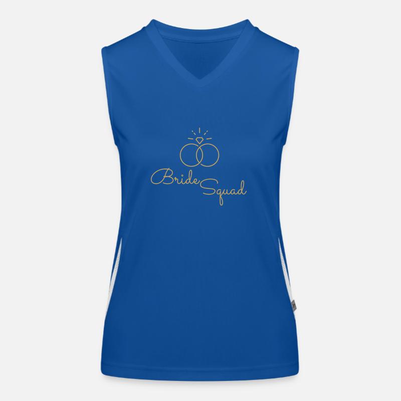 Bride Squad Women's Functional Contrast Tank Top