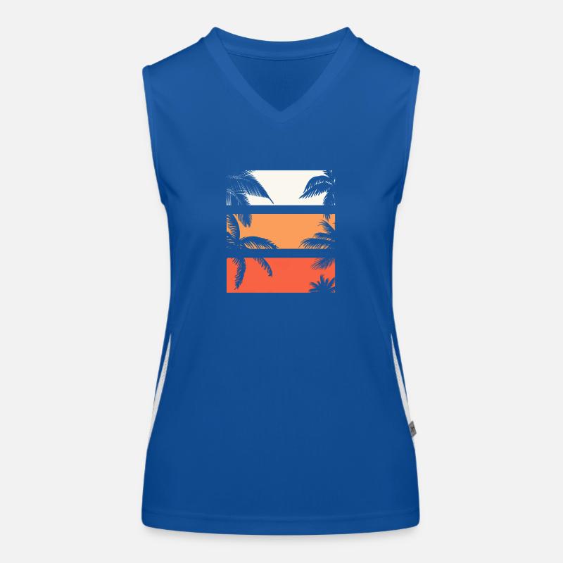 Helles Farbdesign Funktionelles Kontrast-Tank Top für Frauen