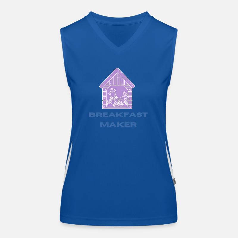 Breakfast MAKER Débardeur respirant contrasté Femme