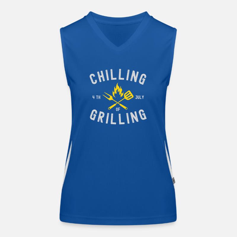 I celebrated in Grilla Women's Functional Contrast Tank Top