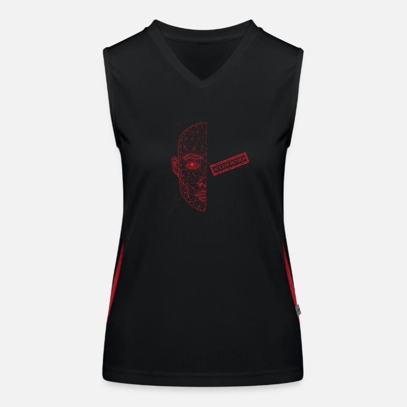 Access Denied Women's Functional Contrast Tank Top