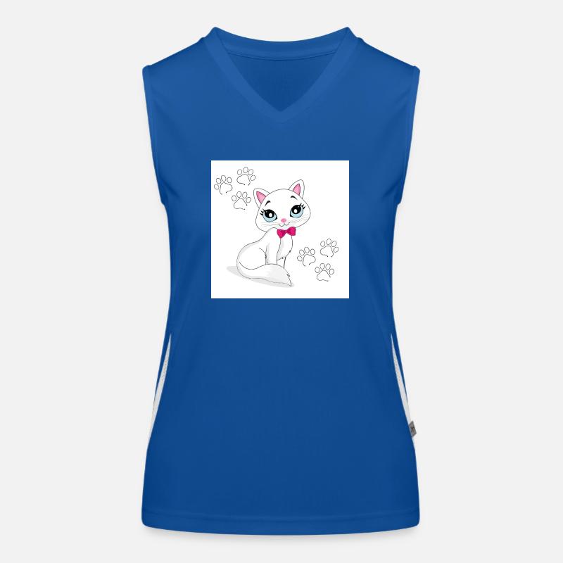 Cat Women's Functional Contrast Tank Top
