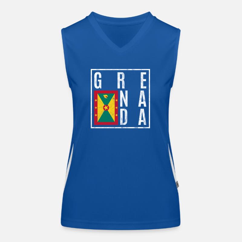 Grenade Débardeur respirant contrasté Femme