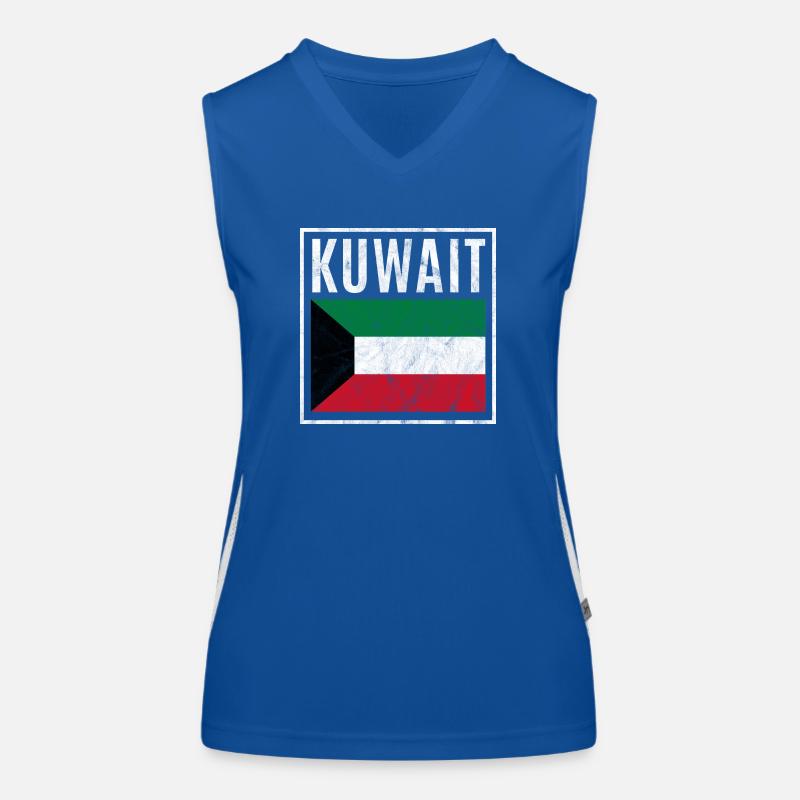 Koweït Débardeur respirant contrasté Femme