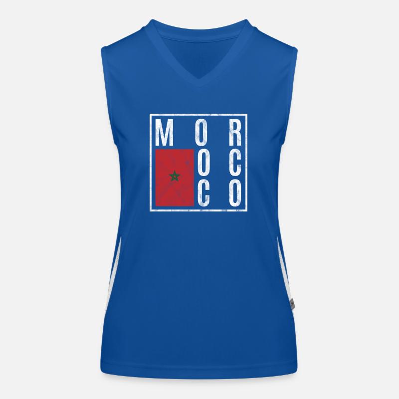 Morocco Women's Functional Contrast Tank Top