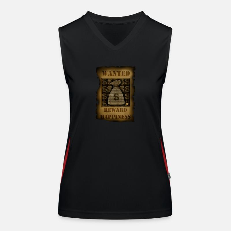 Govos Dolla Tasche Funktionelles Kontrast-Tank Top für Frauen