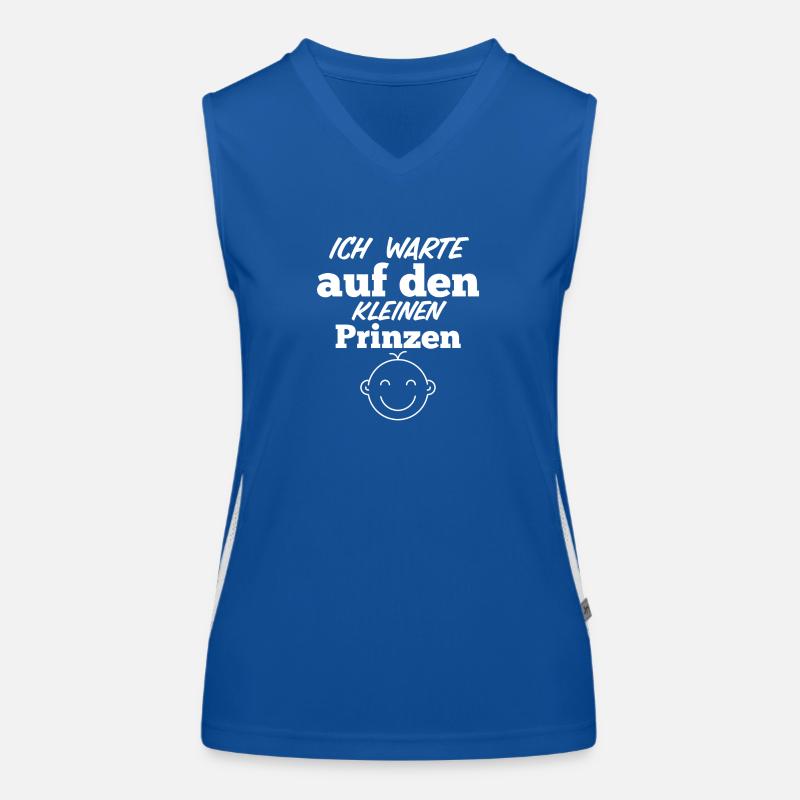 werdende Mutter Funktionelles Kontrast-Tank Top für Frauen