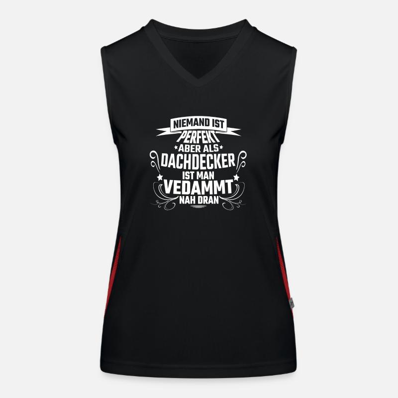 dachdecker Funktionelles Kontrast-Tank Top für Frauen