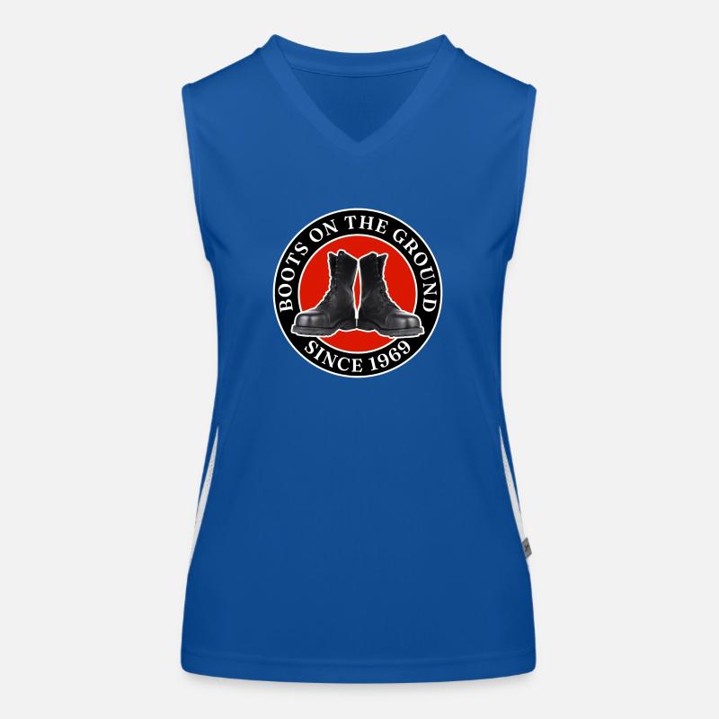 Boots on the ground since 1969 Women's Functional Contrast Tank Top
