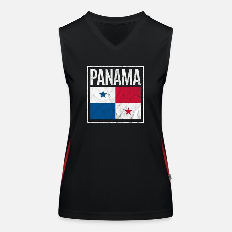 Panama Funktionelles Kontrast-Tank Top für Frauen