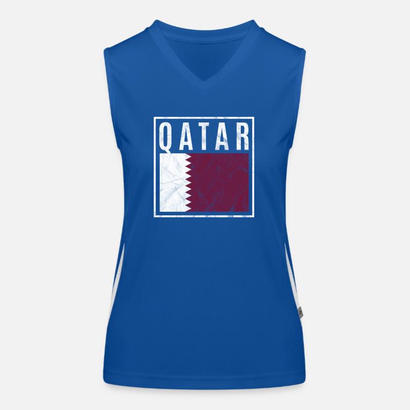 Qatar Débardeur respirant contrasté Femme