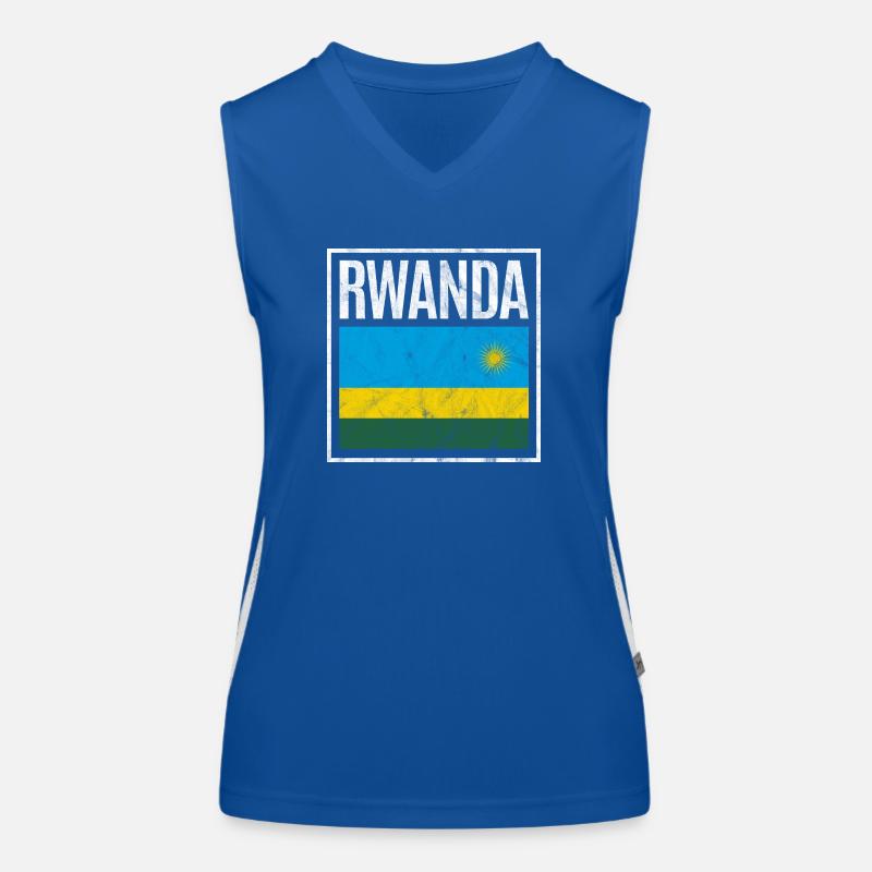 Rwanda Débardeur respirant contrasté Femme