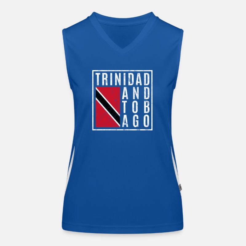 Trinité-et-Tobago Débardeur respirant contrasté Femme