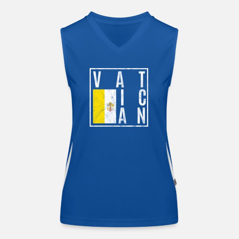 Vatican Women's Functional Contrast Tank Top