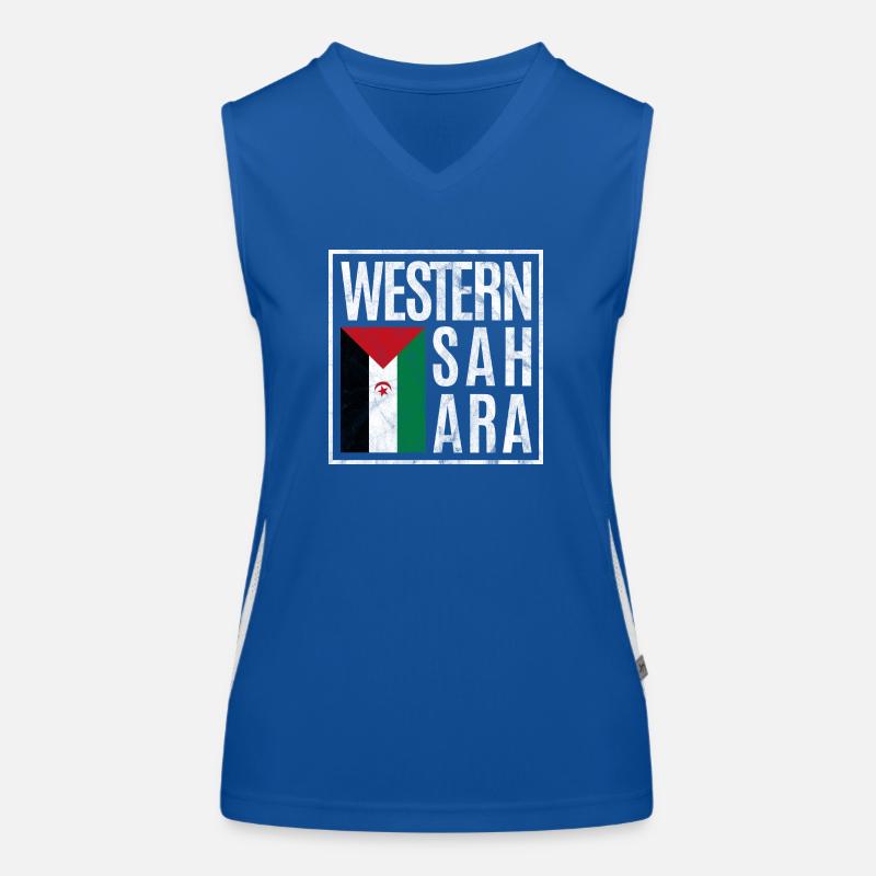 Sahara occidental Débardeur respirant contrasté Femme