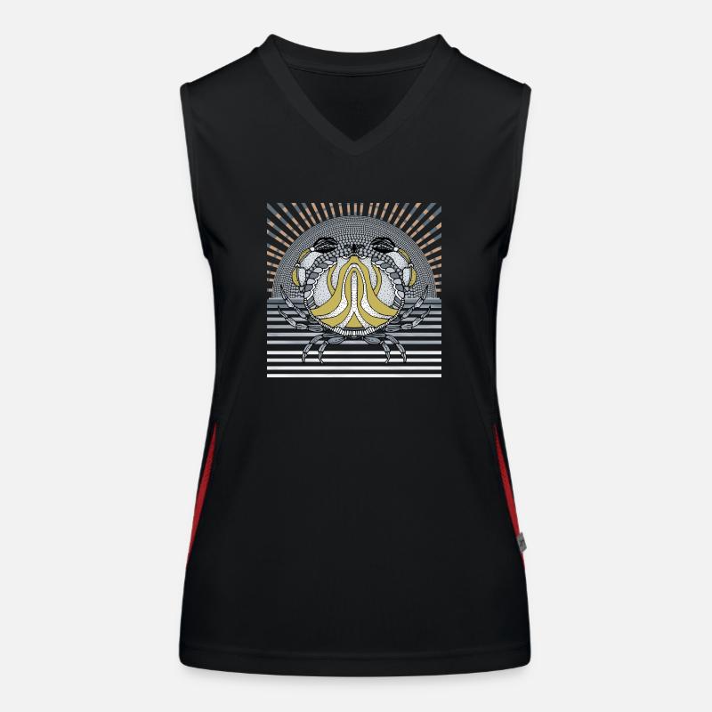 Crab Women's Functional Contrast Tank Top