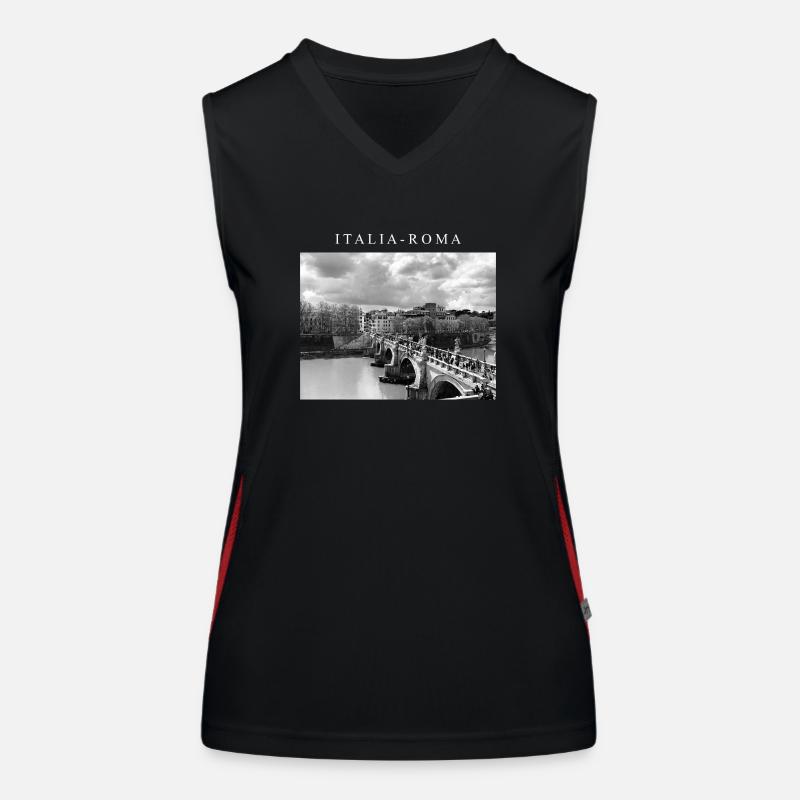 LUXURY - ITALIA Women's Functional Contrast Tank Top