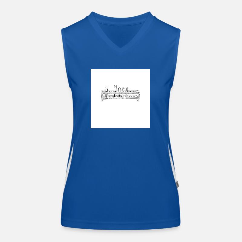 Chemie Funktionelles Kontrast-Tank Top für Frauen
