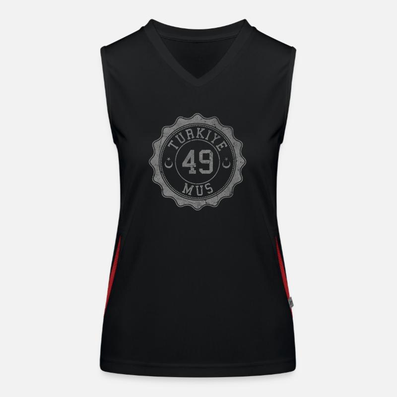 Muş Funktionelles Kontrast-Tank Top für Frauen