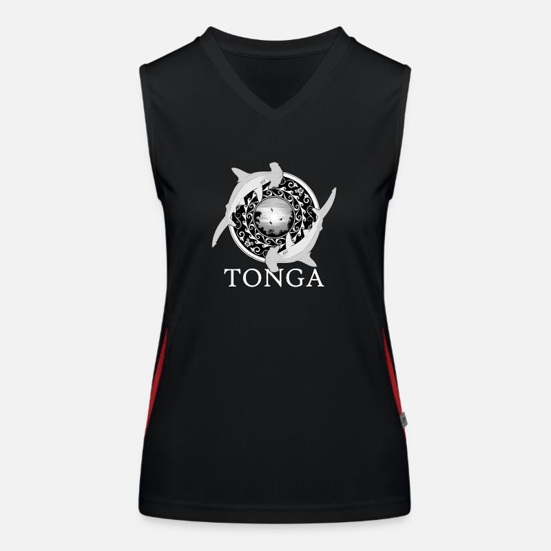 Requins-marteaux Tonga Pride Débardeur respirant contrasté Femme