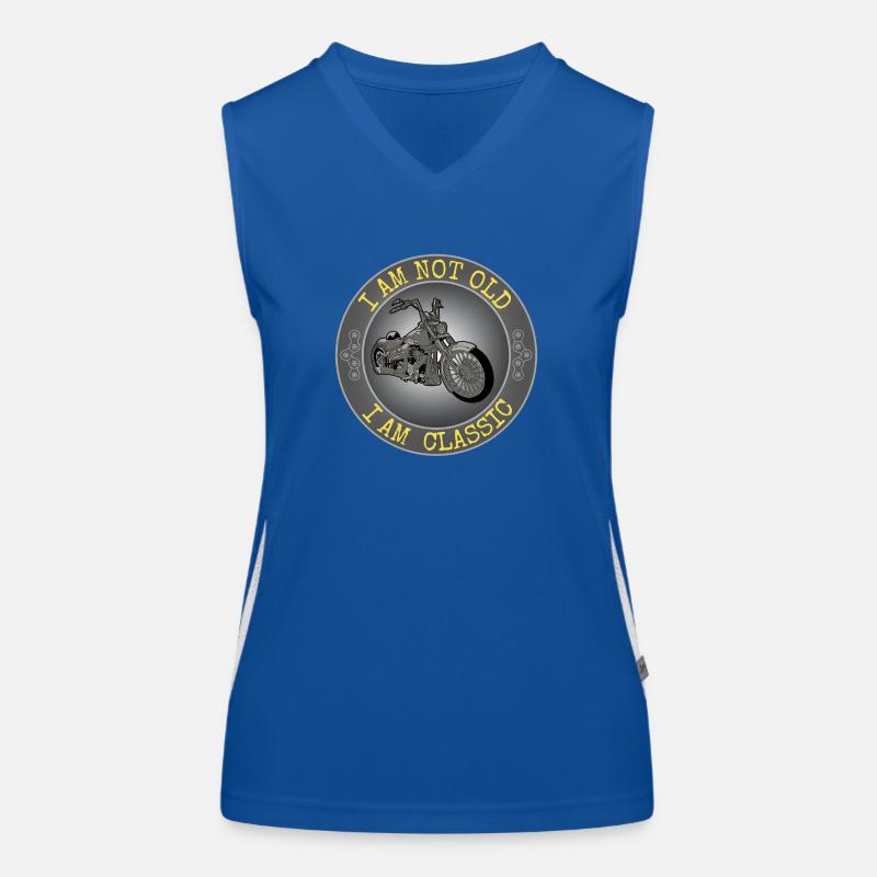Ich bin nicht alt Ich bin ein Klassiker Funktionelles Kontrast-Tank Top für Frauen