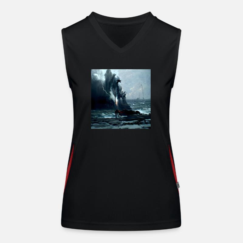 enterinvalhalla Funktionelles Kontrast-Tank Top für Frauen