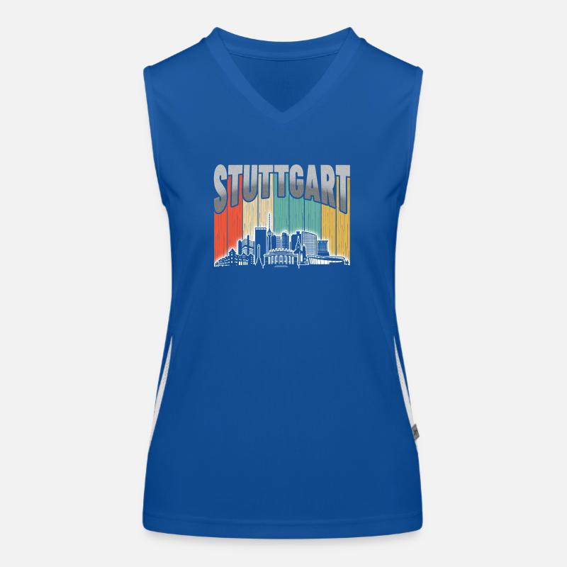 Stuttgart Germany Women's Functional Contrast Tank Top