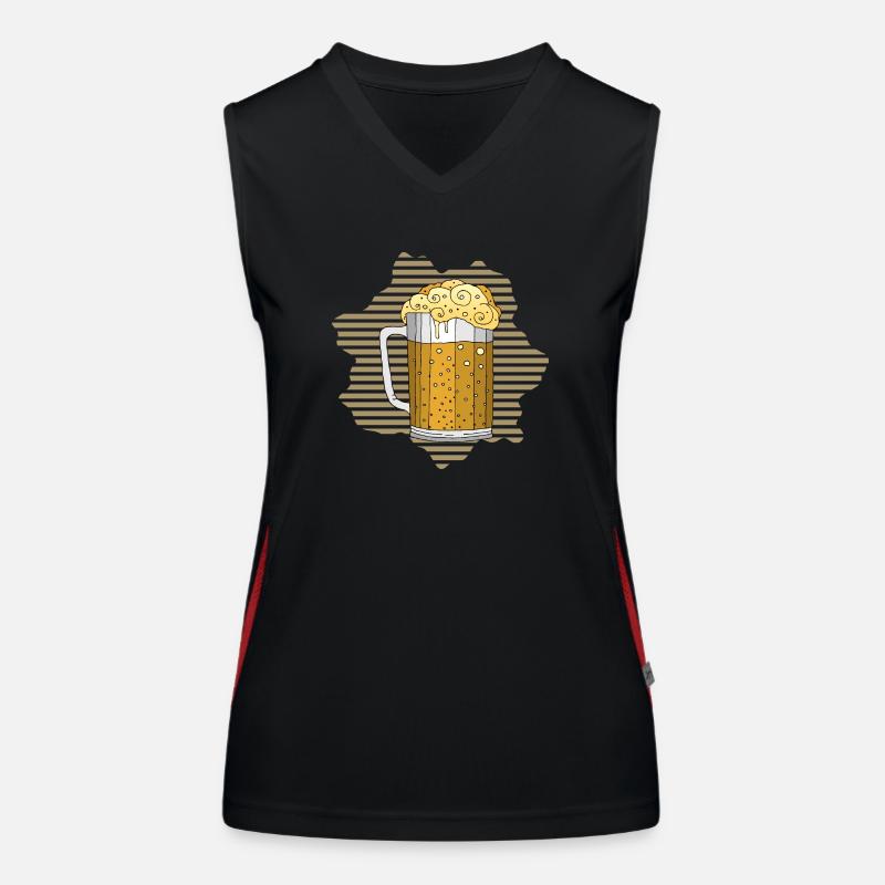 Becher Funktionelles Kontrast-Tank Top für Frauen
