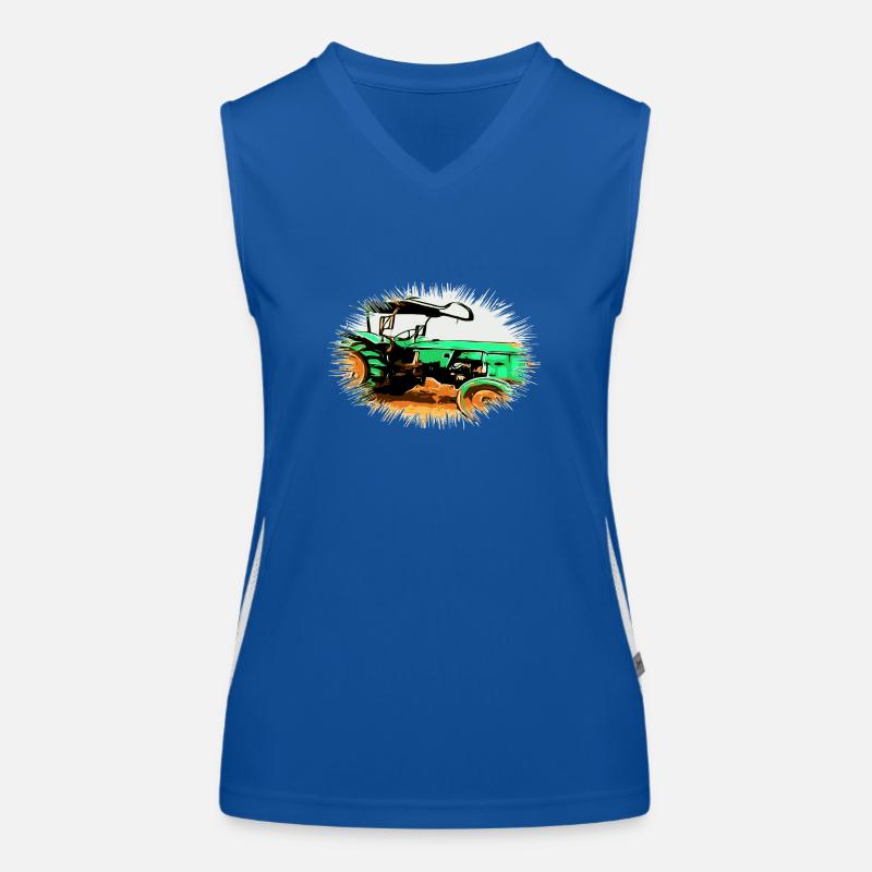 Tractor Women's Functional Contrast Tank Top