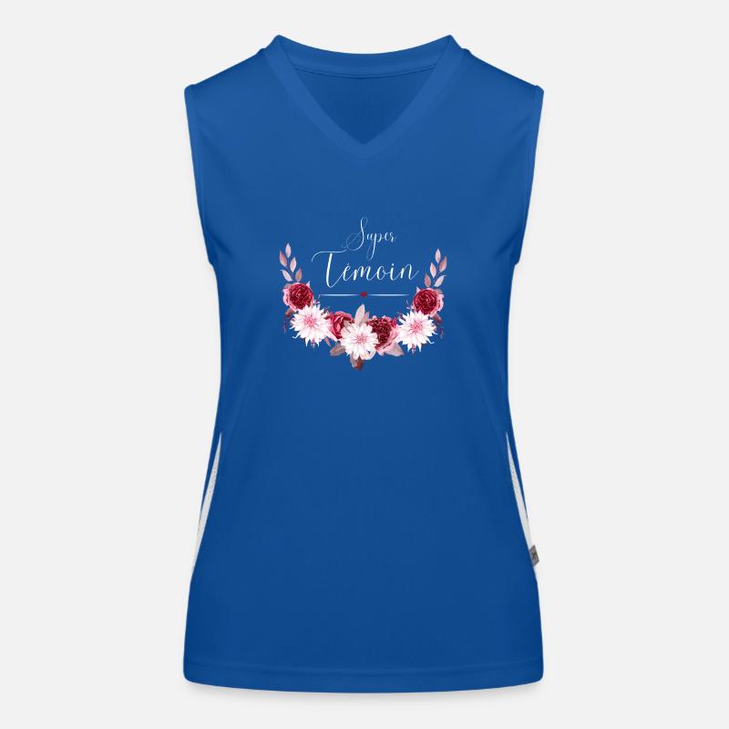 super témoin Débardeur respirant contrasté Femme