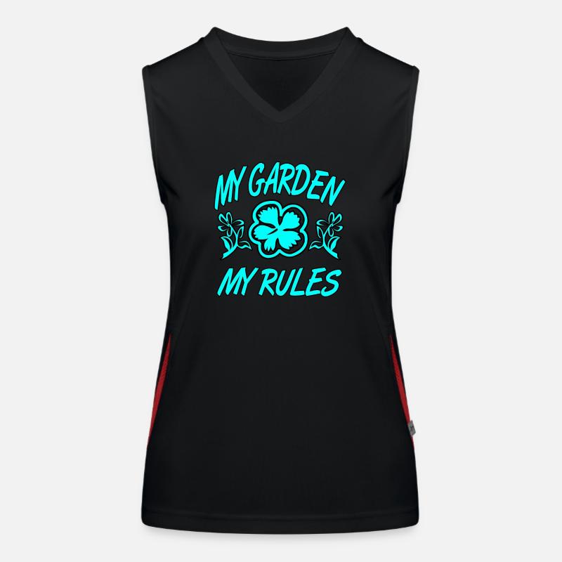 Garten Funktionelles Kontrast-Tank Top für Frauen