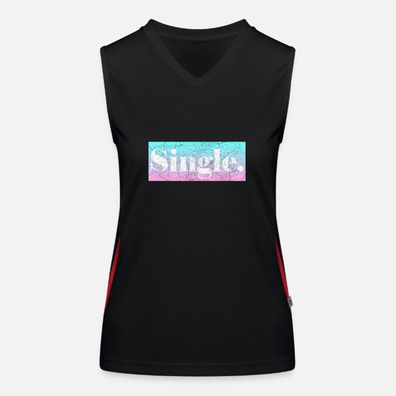 Single Women's Functional Contrast Tank Top