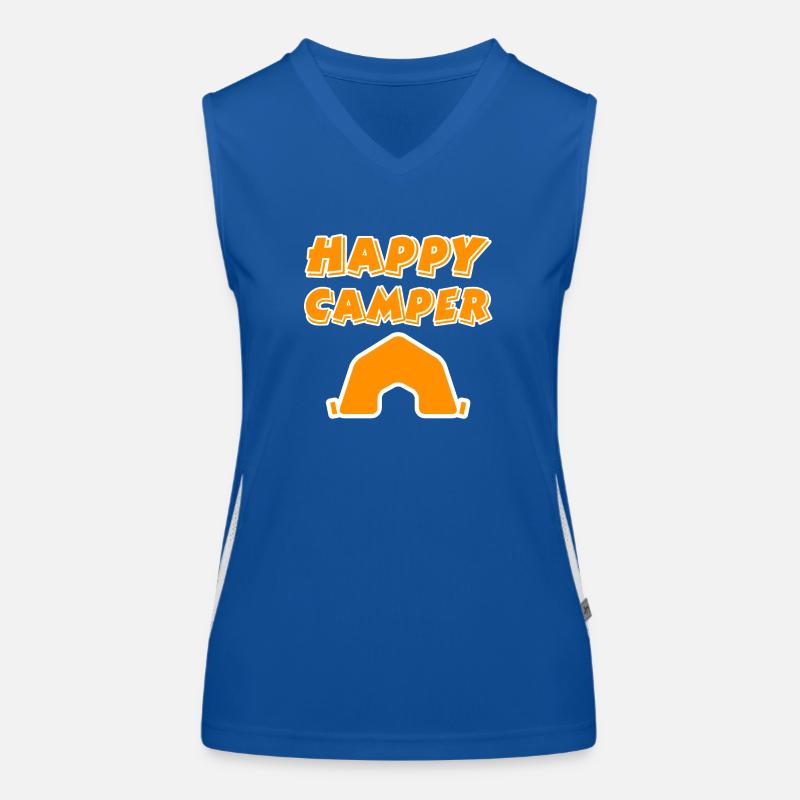 Camper Funktionelles Kontrast-Tank Top für Frauen