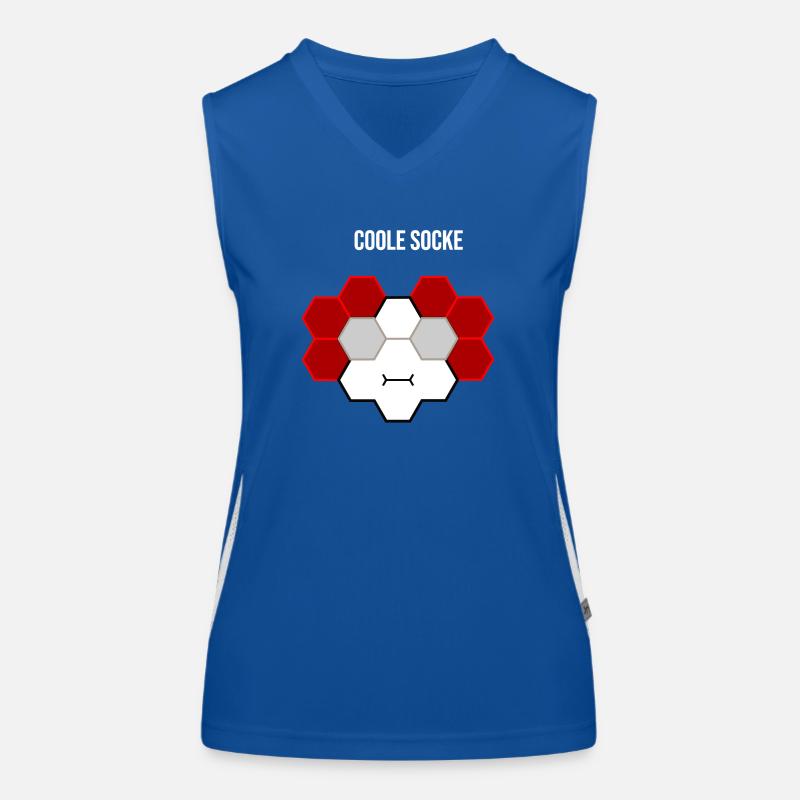 Coole Socke Funktionelles Kontrast-Tank Top für Frauen