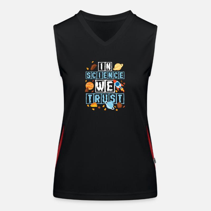 Navette spatiale Spaceuit SpaceShip Rocket Débardeur respirant contrasté Femme