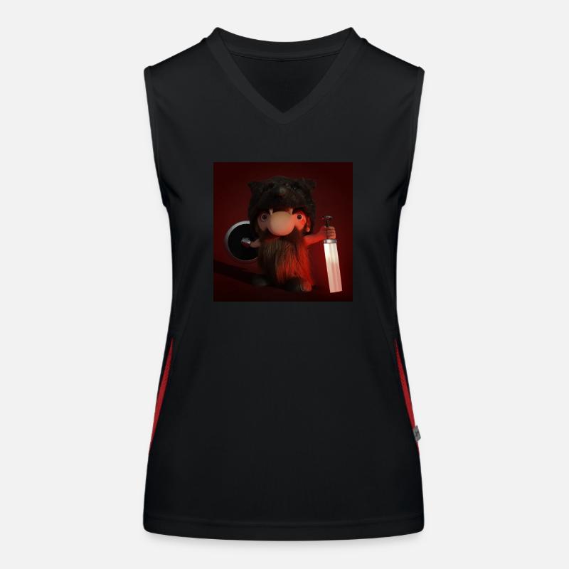 XList Wikingergott Tyr Funktionelles Kontrast-Tank Top für Frauen