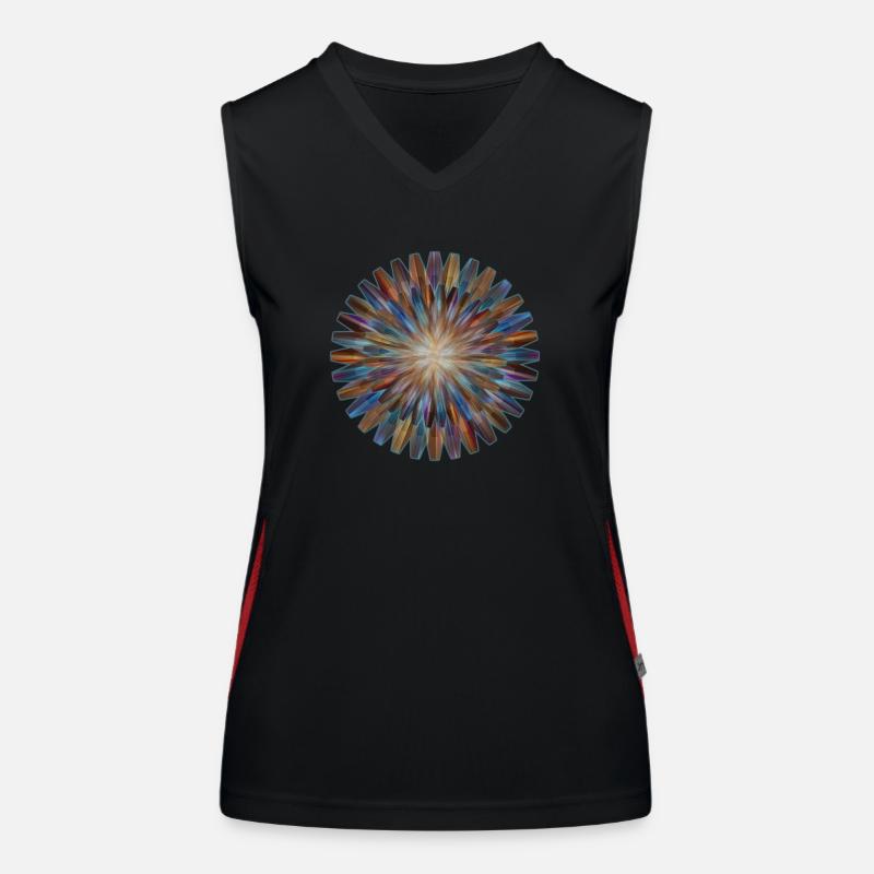 Geburt eines Sterns - Sternengeburt Funktionelles Kontrast-Tank Top für Frauen