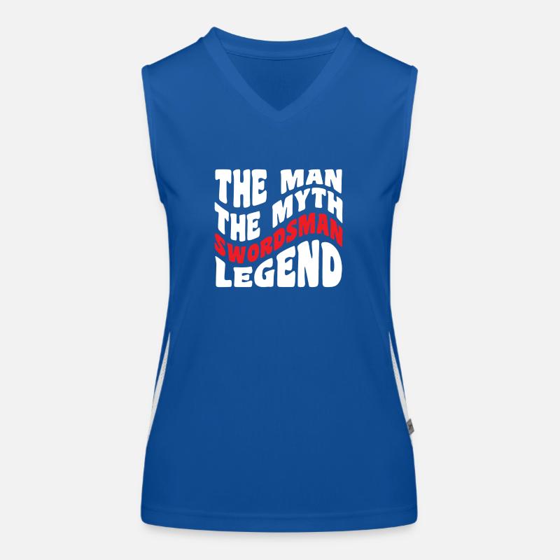 Sabre d’épée Débardeur respirant contrasté Femme